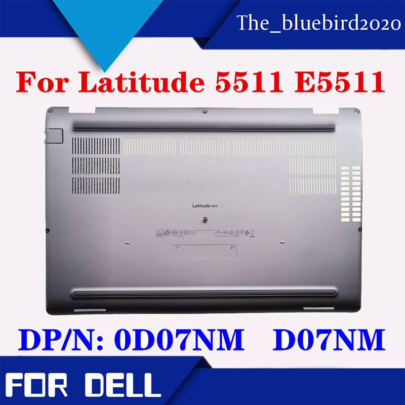 For Dell Latitude 5511 E5511 Laptop Access Panel Door Cover D Shell silver D07NM