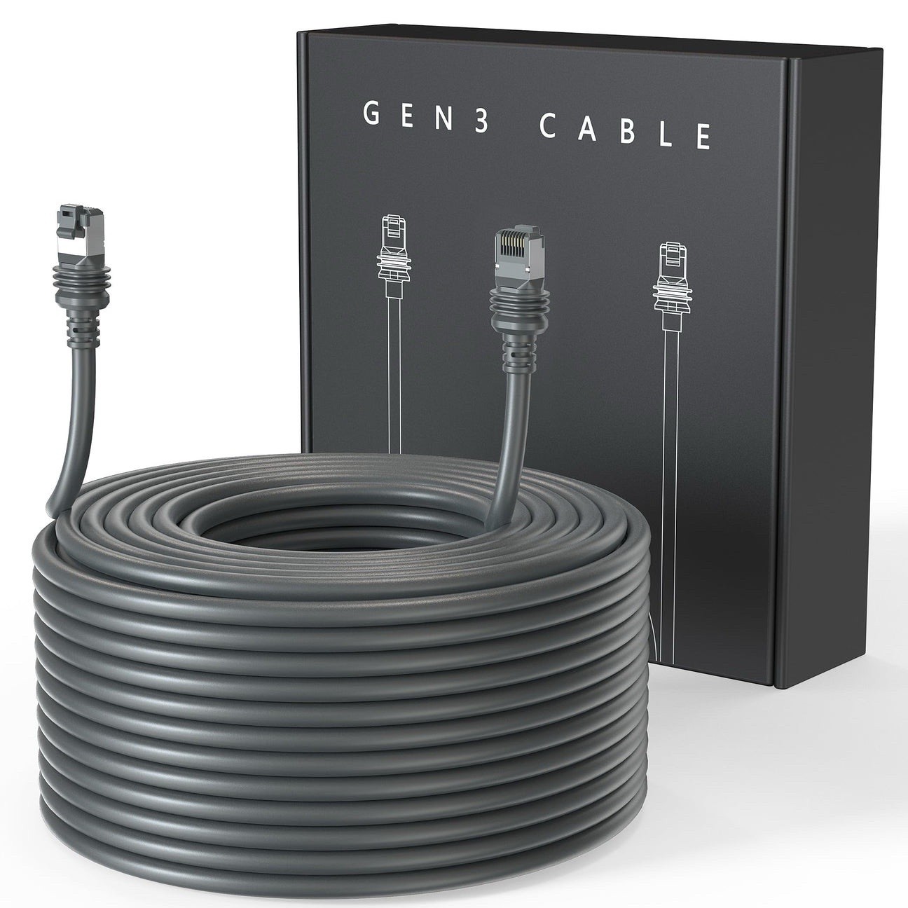 LUCMO 100FT/ 30M Cable for Starlink, Compatible