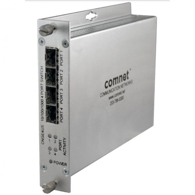 ComNet CNGE4US 4 Port 1000 Mbps Ethernet Unmanaged Switch