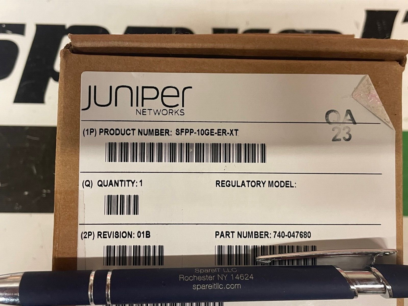 JUNIPER NETWORKS SFPP-10GE-ER-XT 740-047680 10GB SFP+ 40KM SFP 10GE SMF 40km 155