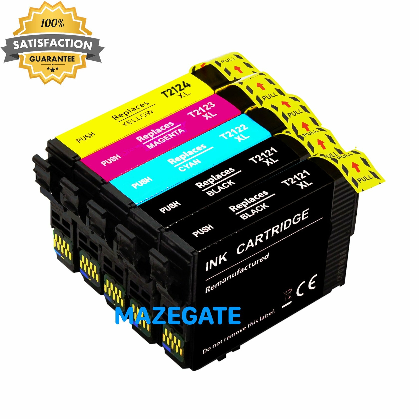 T212XL Ink Cartridge for 212XL T212 212 XL XP-4100 XP-4105 WF-2850 WF-2830