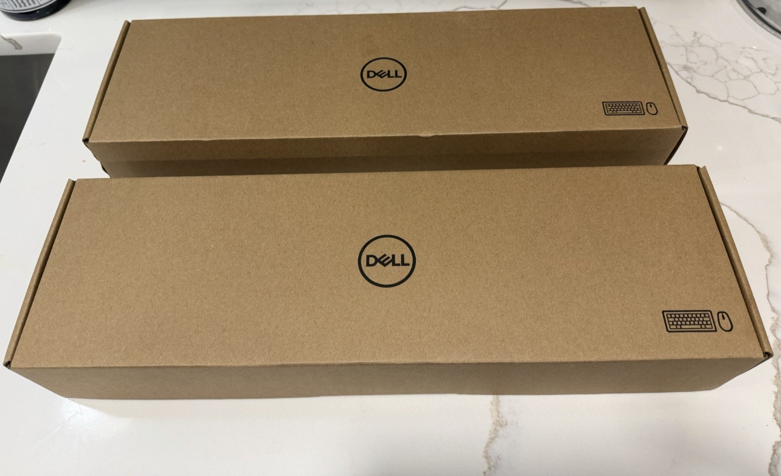 Lot of 2 NEW Dell Pro Wireless Keyboard & Mouse Combo KM5221W 2.4GHz USB In Box