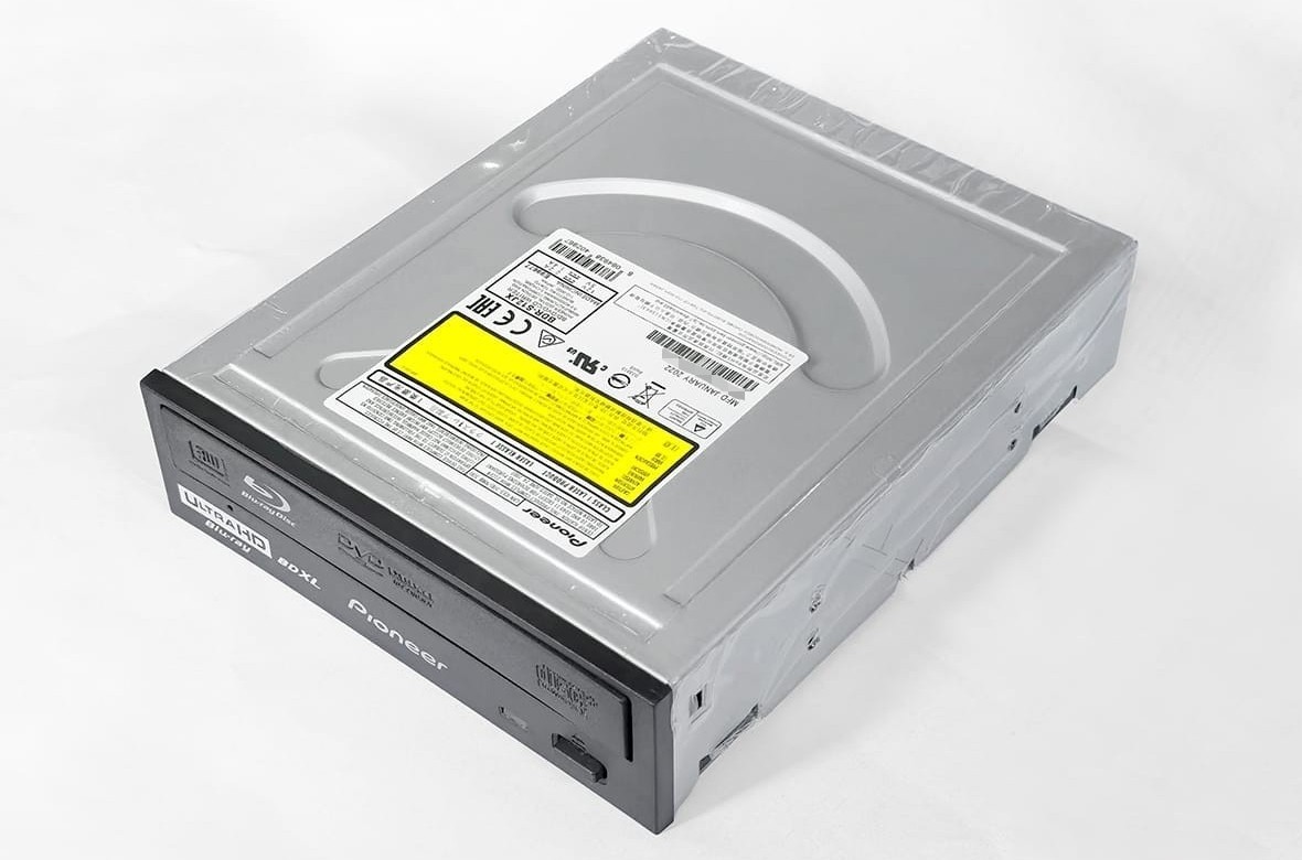 1 PC Built-in compatible Pioneer BDR-S12JX/212UHB Blu-ray Player and Recorder