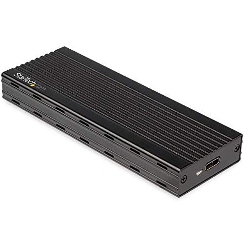 StarTech M2E1BMU31C USB-C M.2 NVMe SSD Enclosure 10Gbps Aluminum