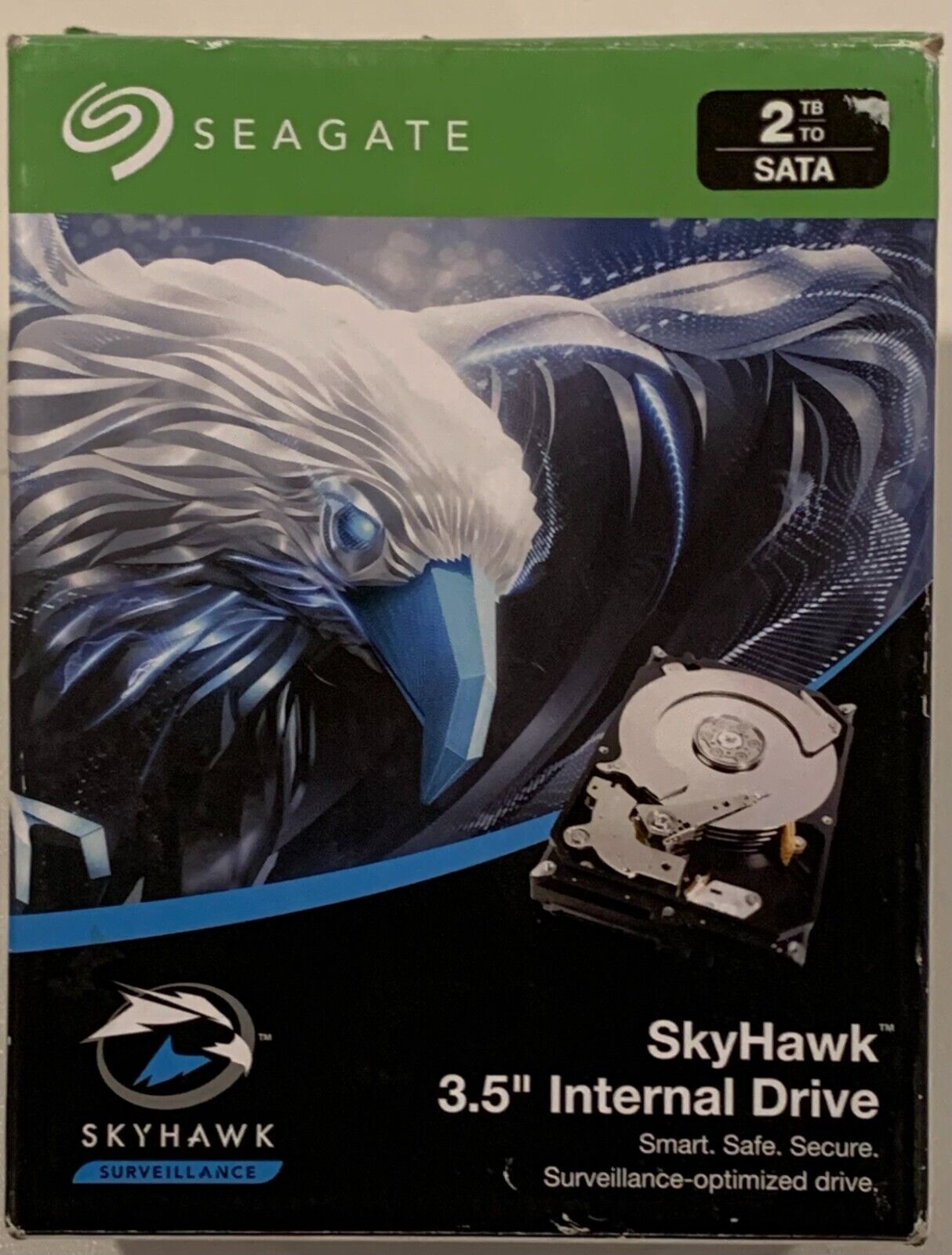 Seagate Skyhawk ST2000VXA08 2TB Hard Drive 3.5 Internal SATA