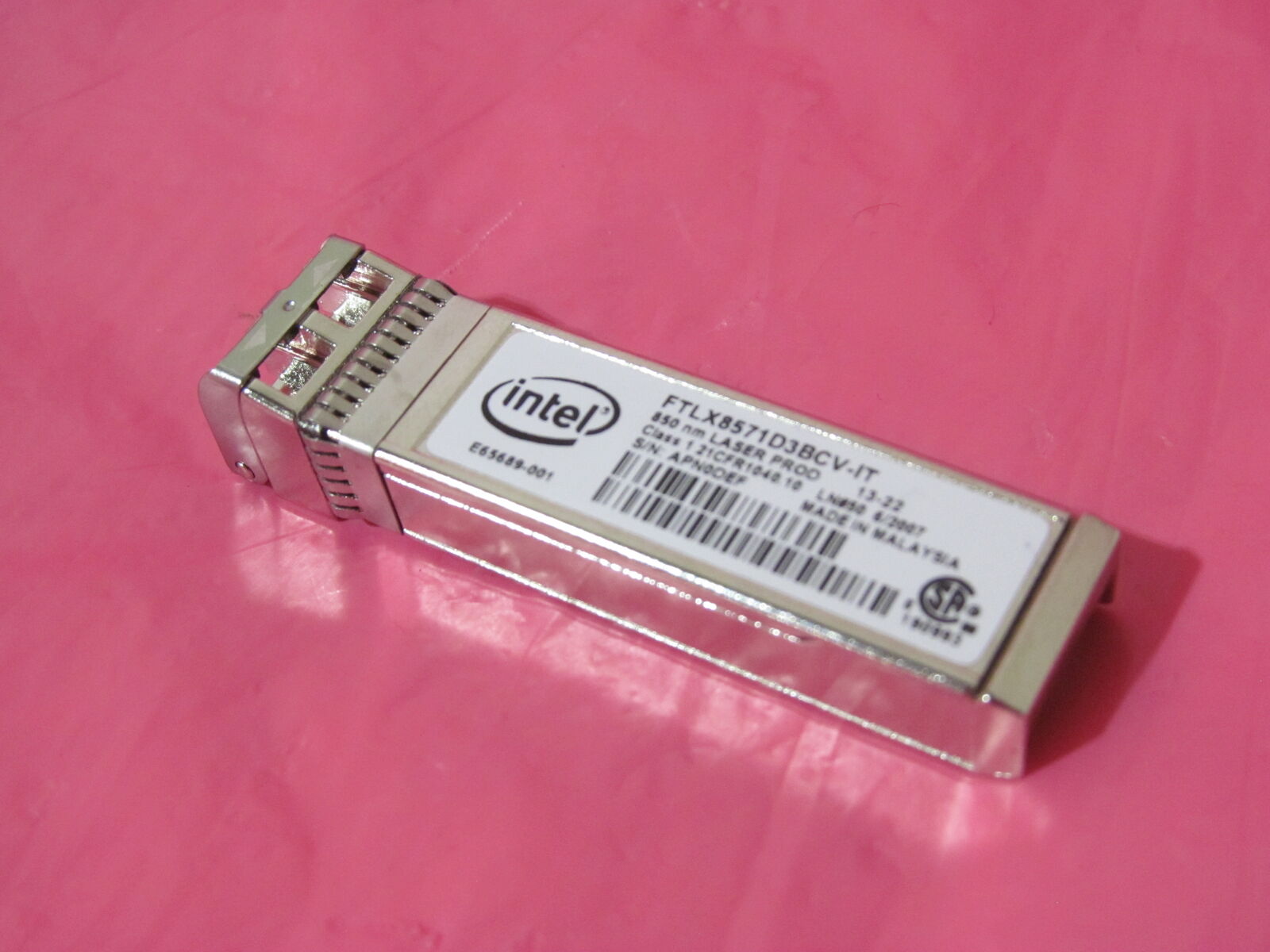 FTLX8571D3BCV-IT Intel Corporation Intel Finisar SFP+ Module - For Optical Netwo