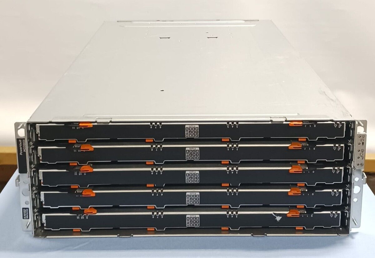 Dell PowerVault MD3660i iSCSI, Dual Controllers E08J, 0P1PRF, 0RR9F6, 06HHHV