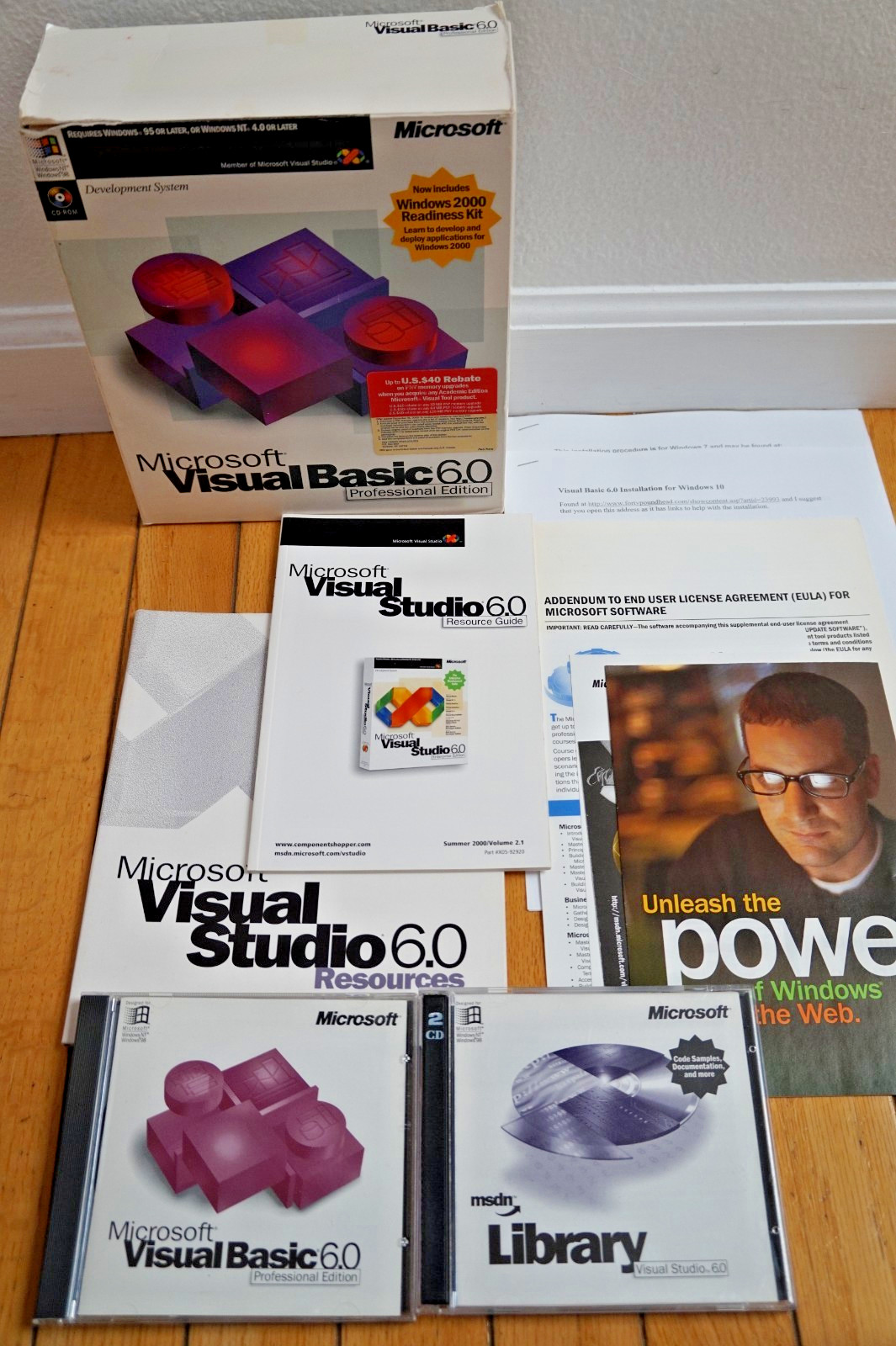 Microsoft Visual Basic 6.0 Professional Full Version PRO 6 Windows 95 to 11 #4