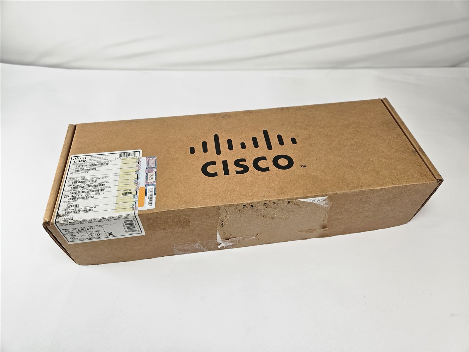 Open BOX Cisco N55-PAC-1100W 1100W Hot Swap Power Supply SPACSCO-26G