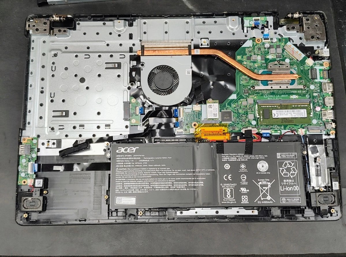NB.HZW11.001 Acer INTEL I3-1005G1 4GB MOTHERBOARD A317-52