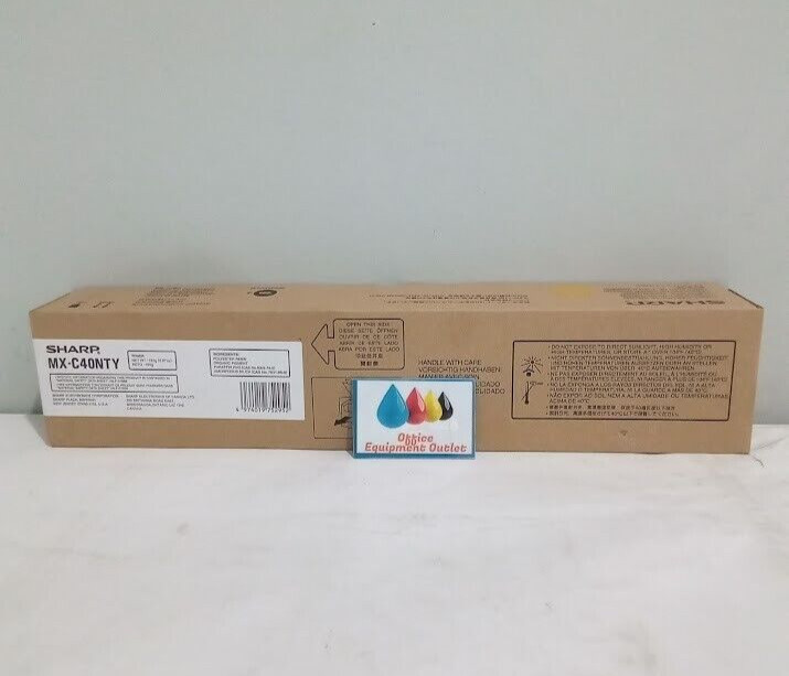 Sharp MX-C40NTY MX-C40NTY Yellow Toner Cartridge