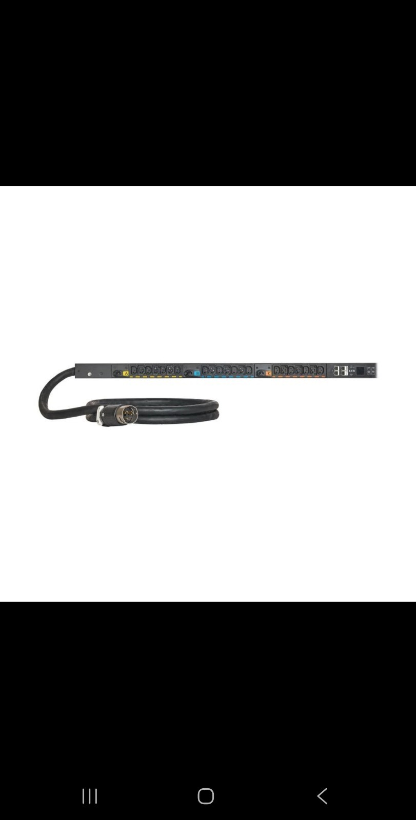 Eaton G4 208V 3 Phase Managed Rack PDU (EVMA4609X)