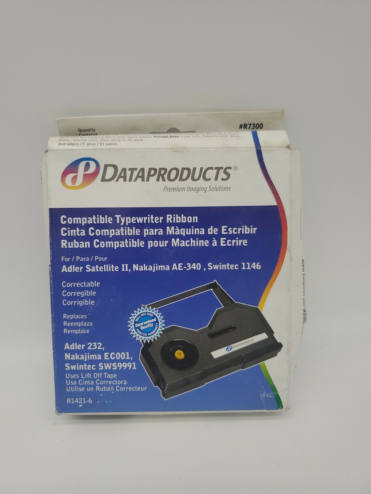 Dataproducts R7300 Compatible Film Ribbon, Black, ....45