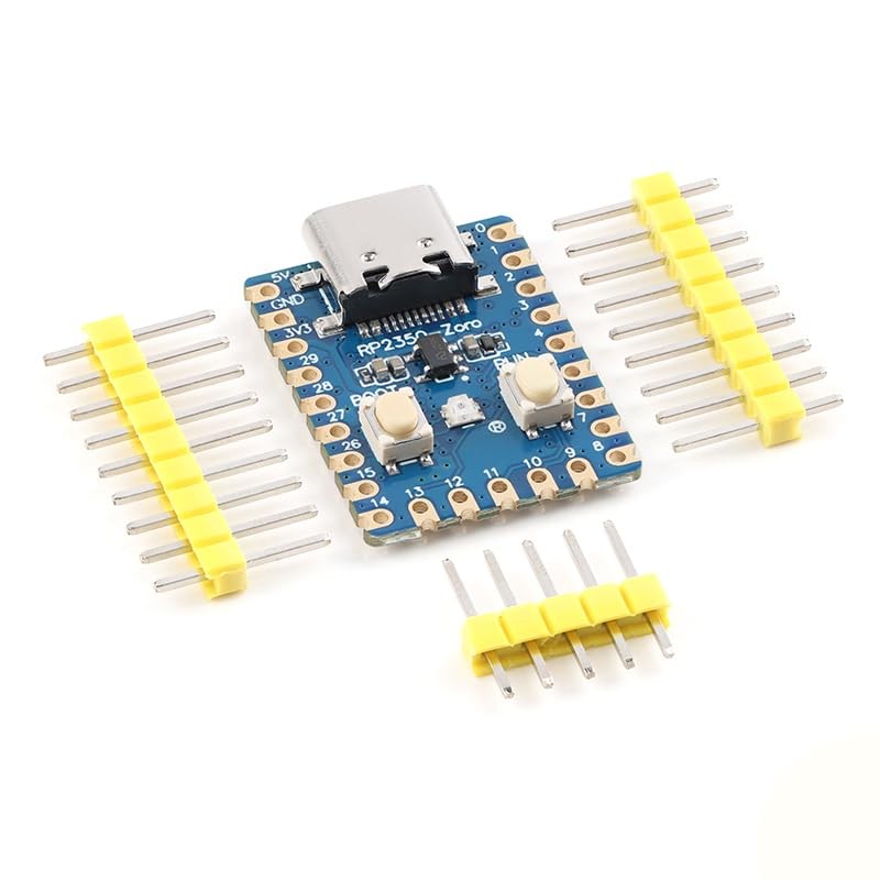 1Pc RP2350-Zero Mini Development Board, RP2350A Microcontroller Chip Dual-Cor...