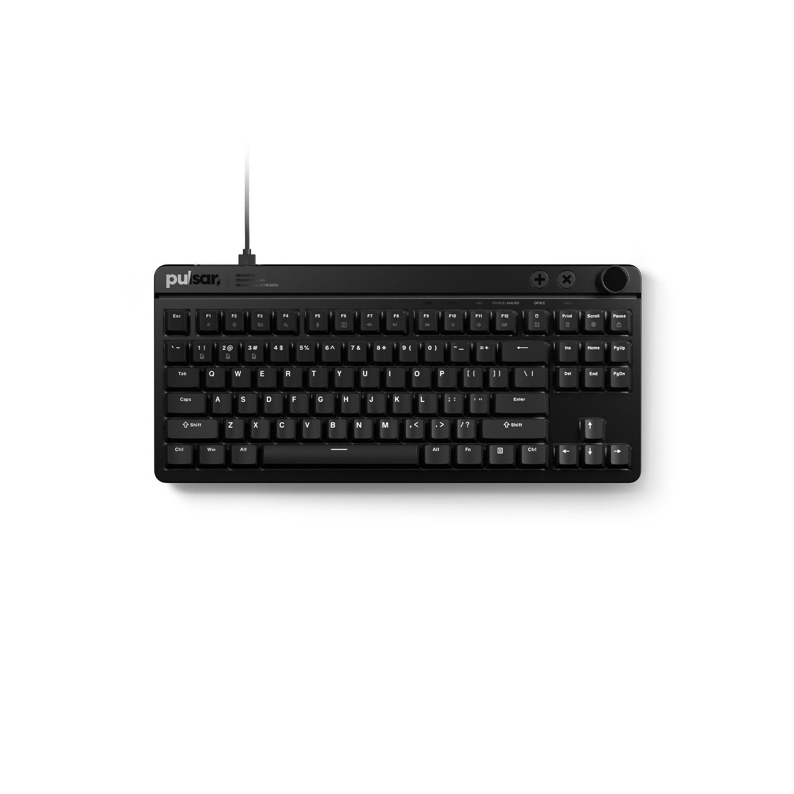Pulsar XBOARD MS Mechanical Gaming Keyboard, 35K Scan Rate & 8K Polling for U...