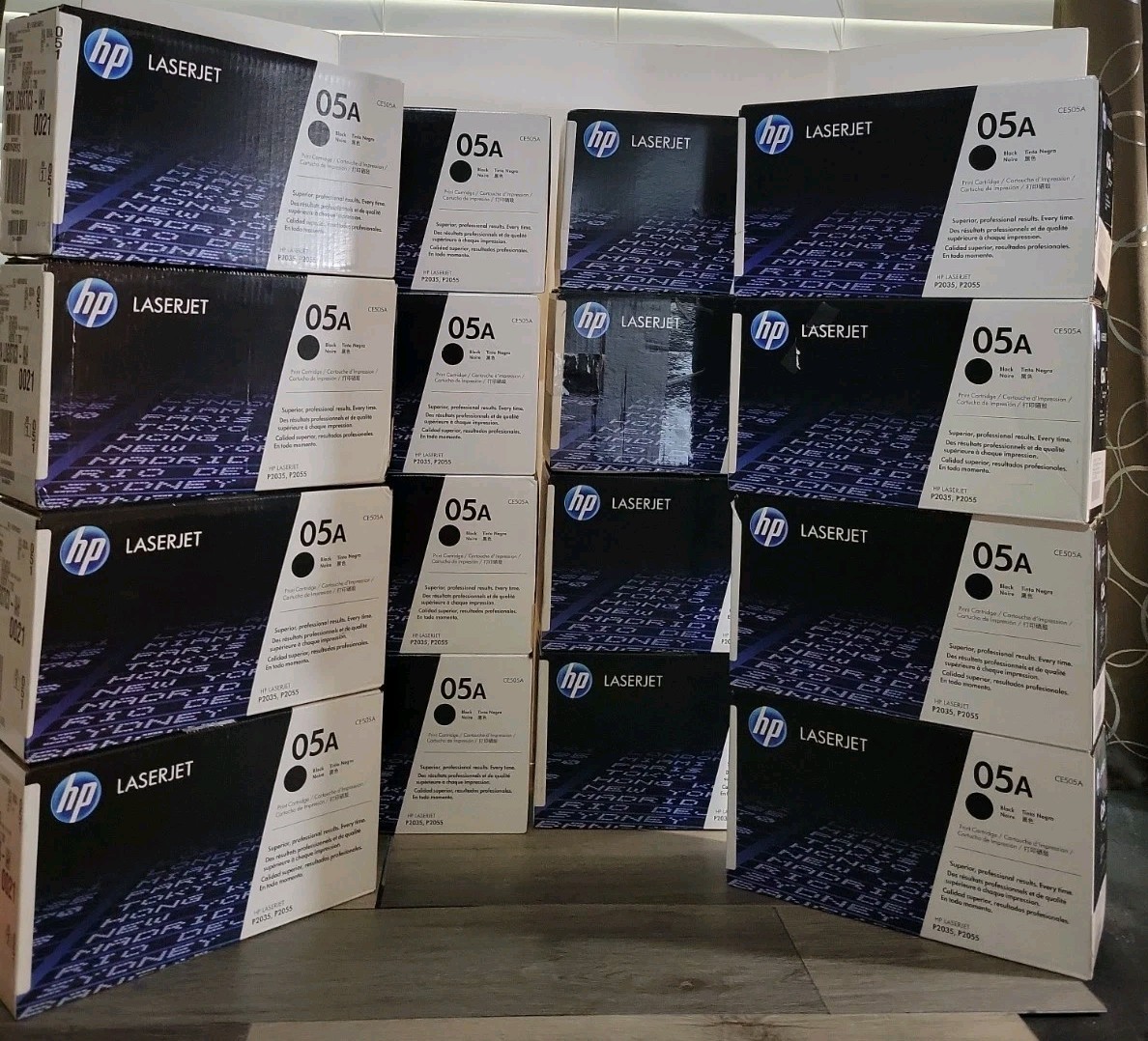 Genuine HP 05A Black Original LaserJet Toner Cartridge, CE505A (NOS)