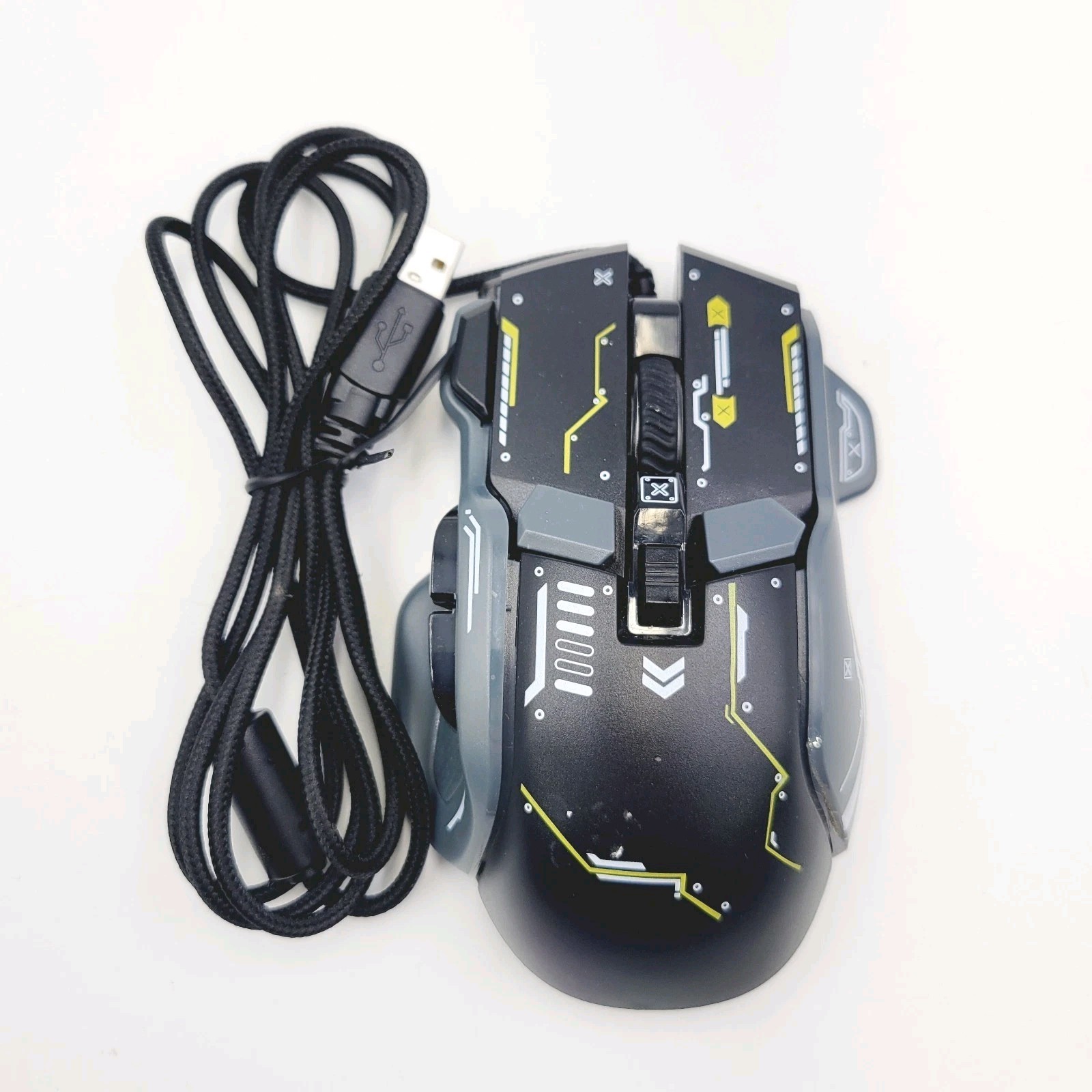 TITAN Wired LED Gaming Mouse w/4 Adjustable DPI Modes #GA-0536 Working