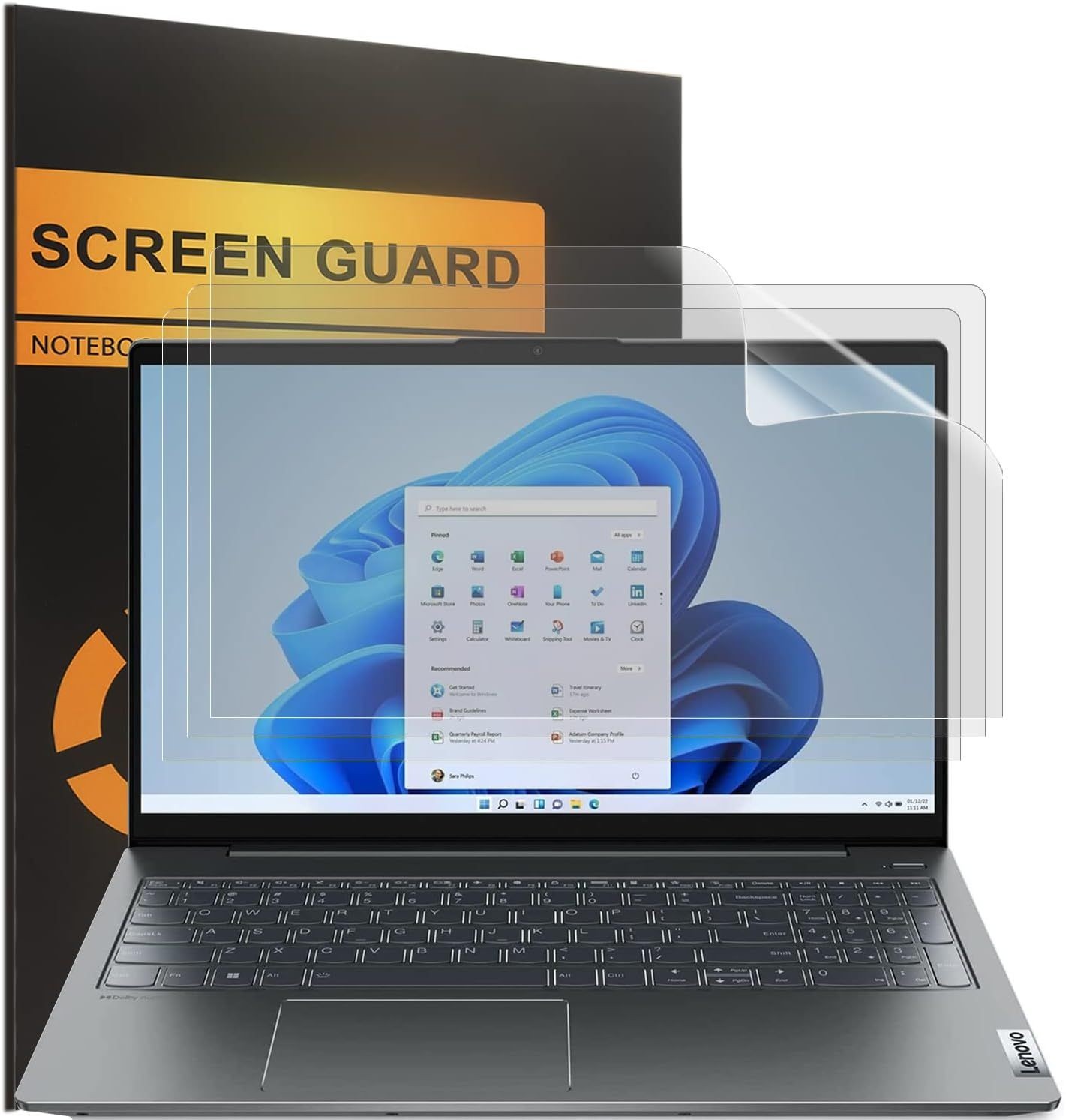 3-Pack Anti-Glare Filter for 15.6" Lenovo Ideapad 3i/5i/5, Legion 5i/5p/7i