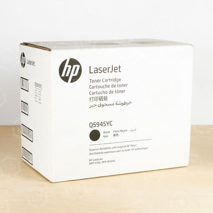 (No-Tariff) HP Q5945YC Black 45A Original Toner  LaserJet MFP 4345 New sealed