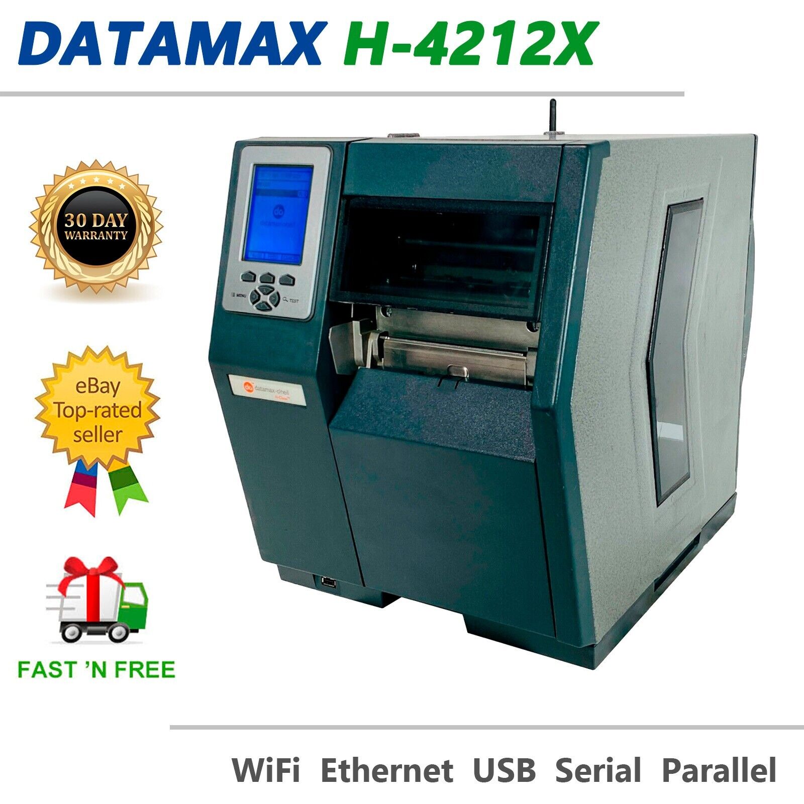 Datamax H-4212X Printer High-Speed Labeling Solution for Business FULLY TESTED