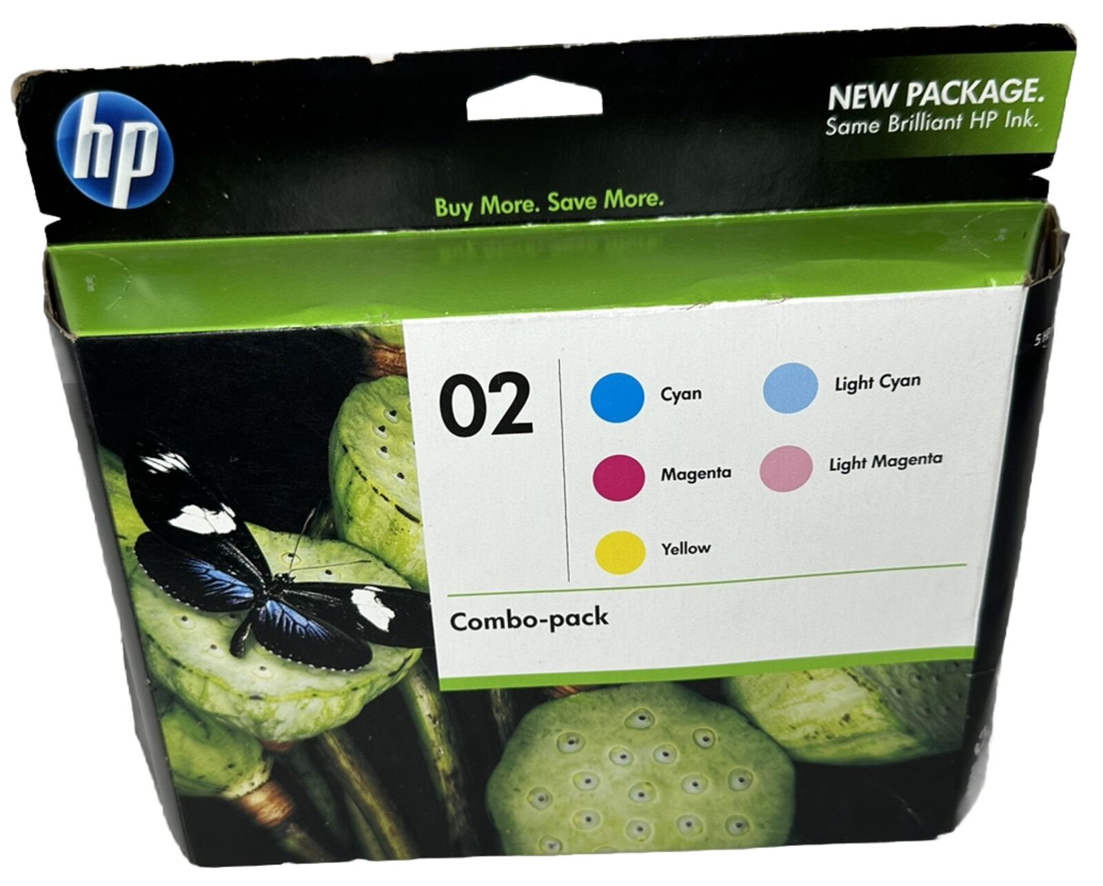 HP Genuine Color Combo Ink Cartridges 5 Pack HP 02 EXP 2011