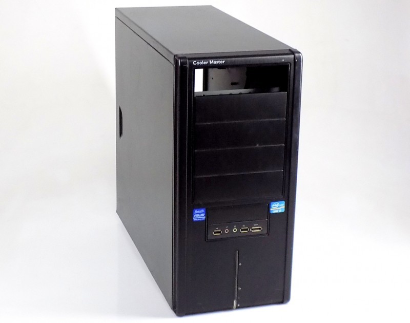 Cooler Master Sileo 500 ATX Midi Tower Retro Case, Black with 5x 5.25