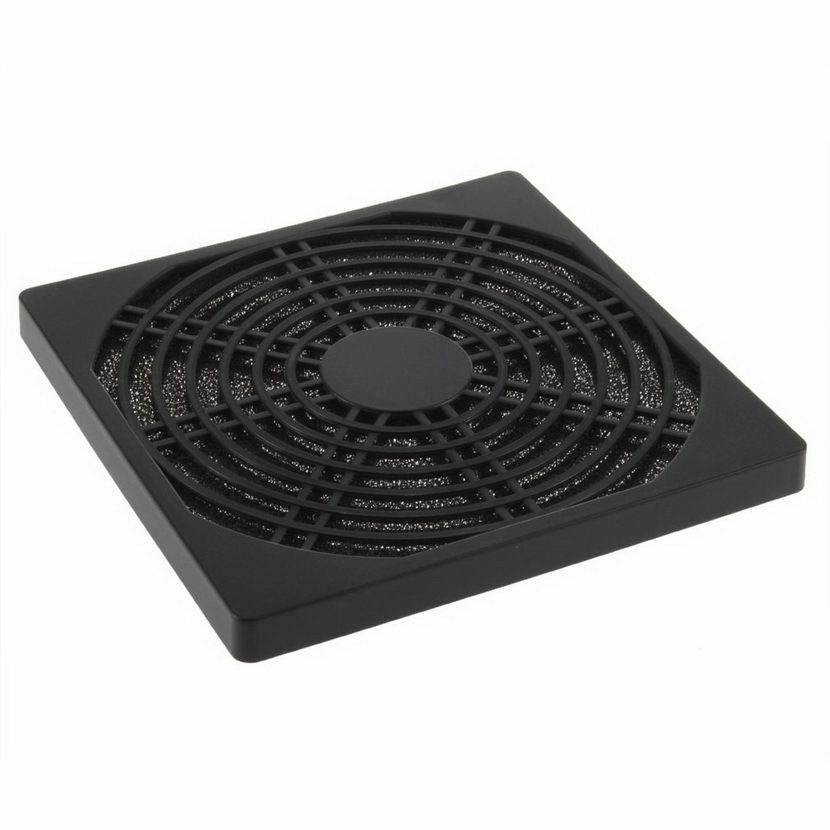 120mm Fan Grills & Filters Plastic Finger Guard with Filter - Keep out dust