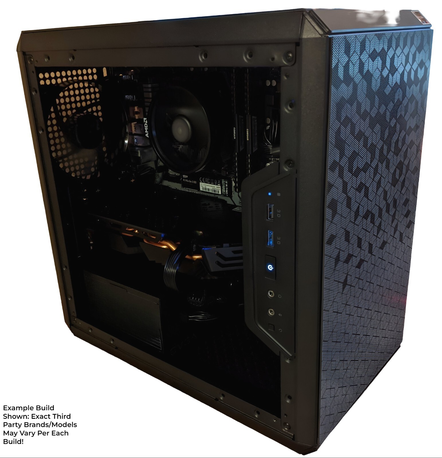 Stock Trading PC Desktop - 4 Display Support AMD RYZEN 9 CPU 64GB RAM 1TB NVME