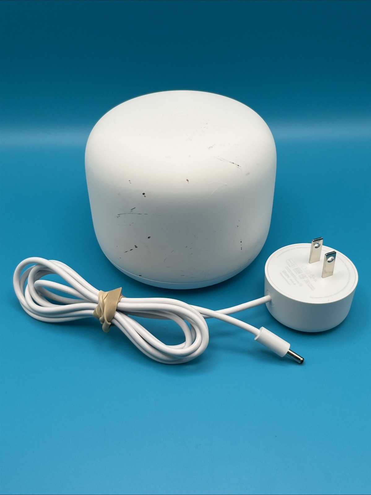 Google Nest Wifi H2D AC2200 Dual-Band Wi-Fi 5 Router & Power Plug