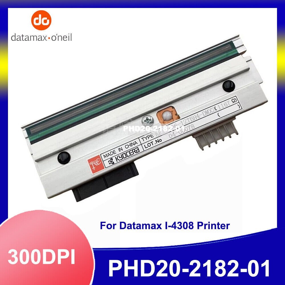 PHD20-2182-01 New Printhead For Datamax I-Class I-4308 Label Printer 300dpi