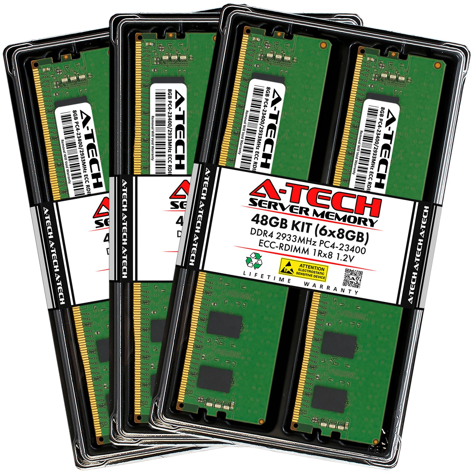 48GB 6x 8GB PC4-2933 RDIMM Lenovo ThinkSystem SR860 Memory RAM