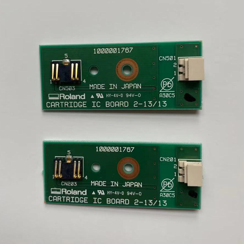 2PC Original Cartridge Chip Control Board For Roland FH-740 / XR-640 W701778420