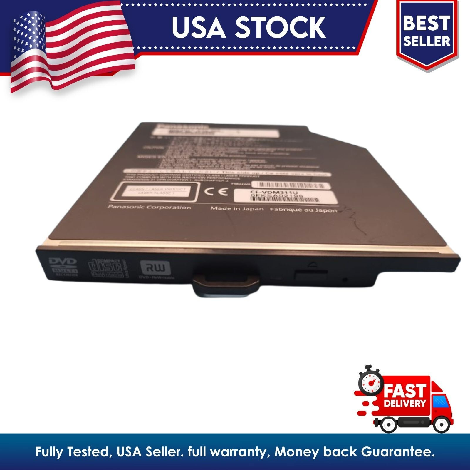 Panasonic CF-VDM311U DVD CF-31 toughbook DVD R/RW Multi Optical Disc Drive CF31.