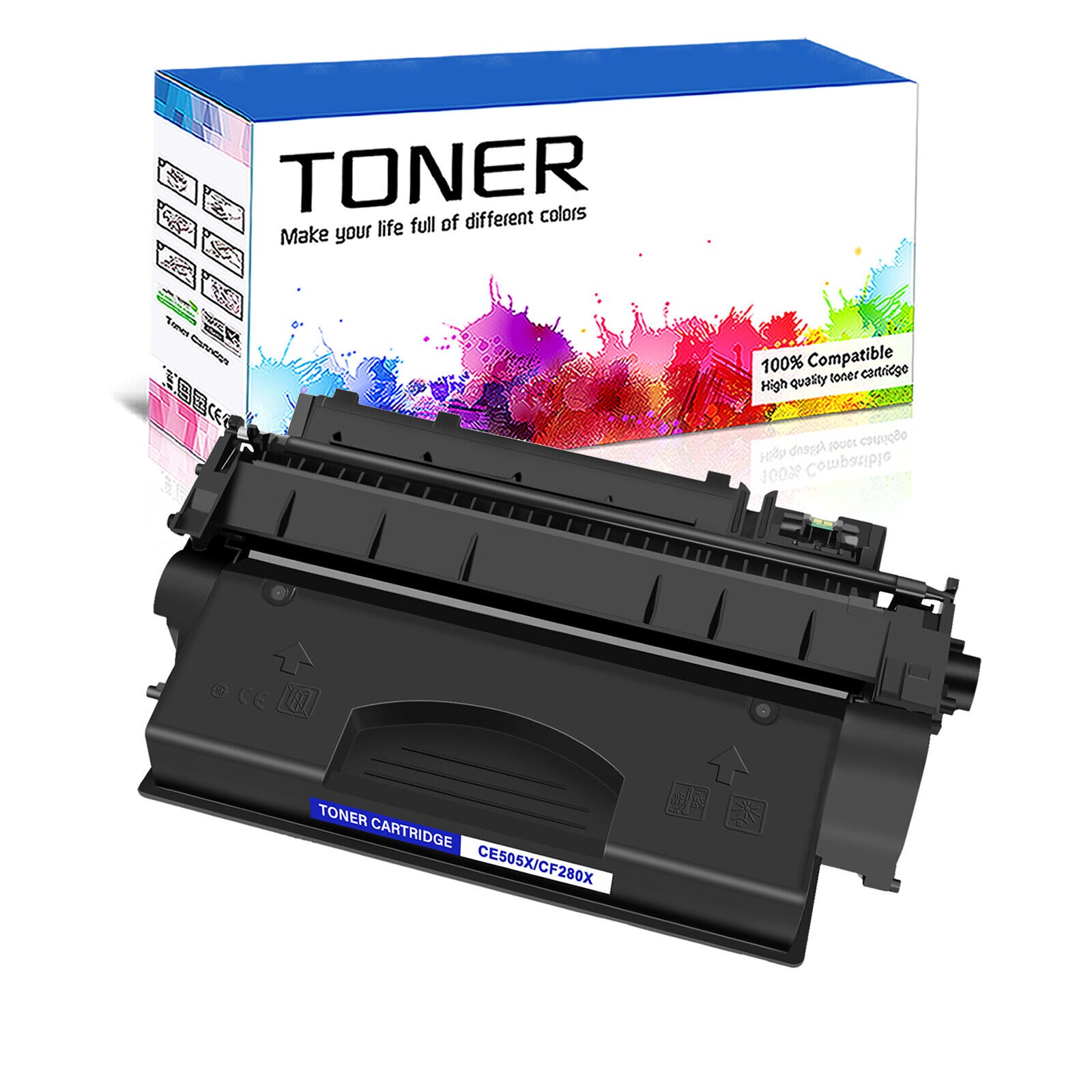 CF280X 80X Toner Cartridge Compatible With HP Laserjet Pro M401d M401dn M425dw