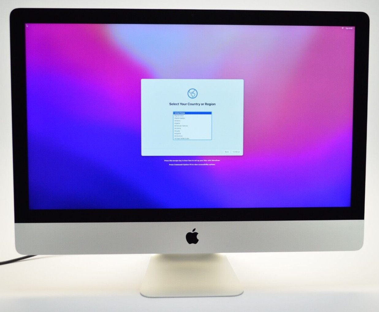 Apple 27" iMac 2015 5k i7 4.0GHz 32GB RAM 1TB Fusion Rad R9 M390 Monterey CHIP