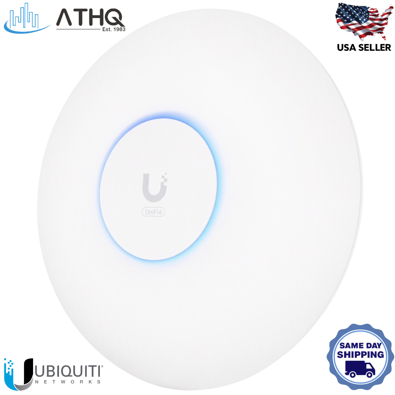 Ubiquiti UniFi U6+ Plus Wi‑Fi 6 Dual‑Band PoE Gigabit Wireless Access Point NEW