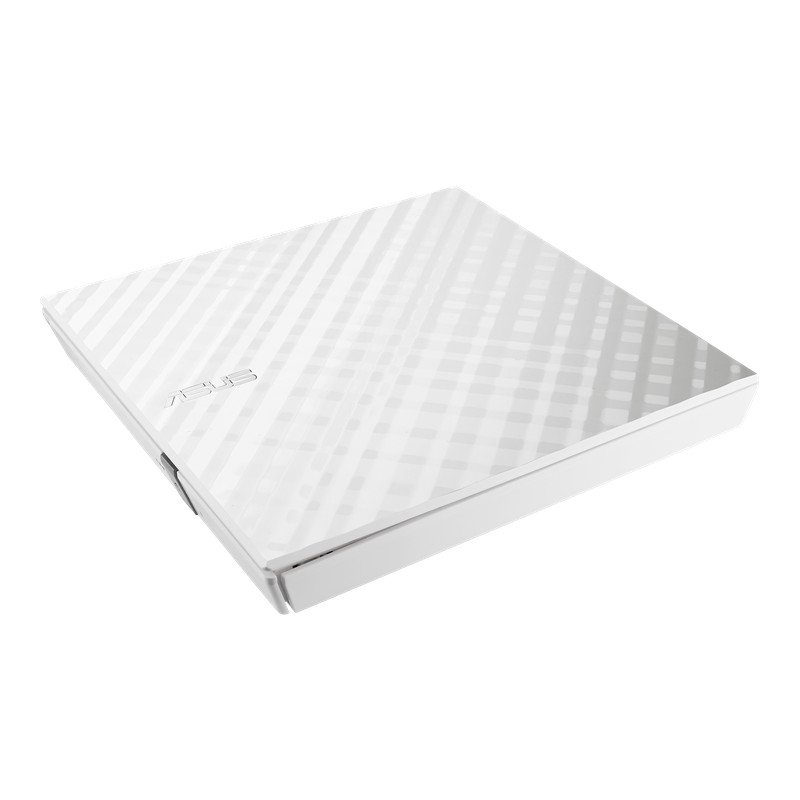 Asus SDRW-08D2S-U/WHT/G/AS 8X USB2.0 DVD+/-RW Slim External Writer (White