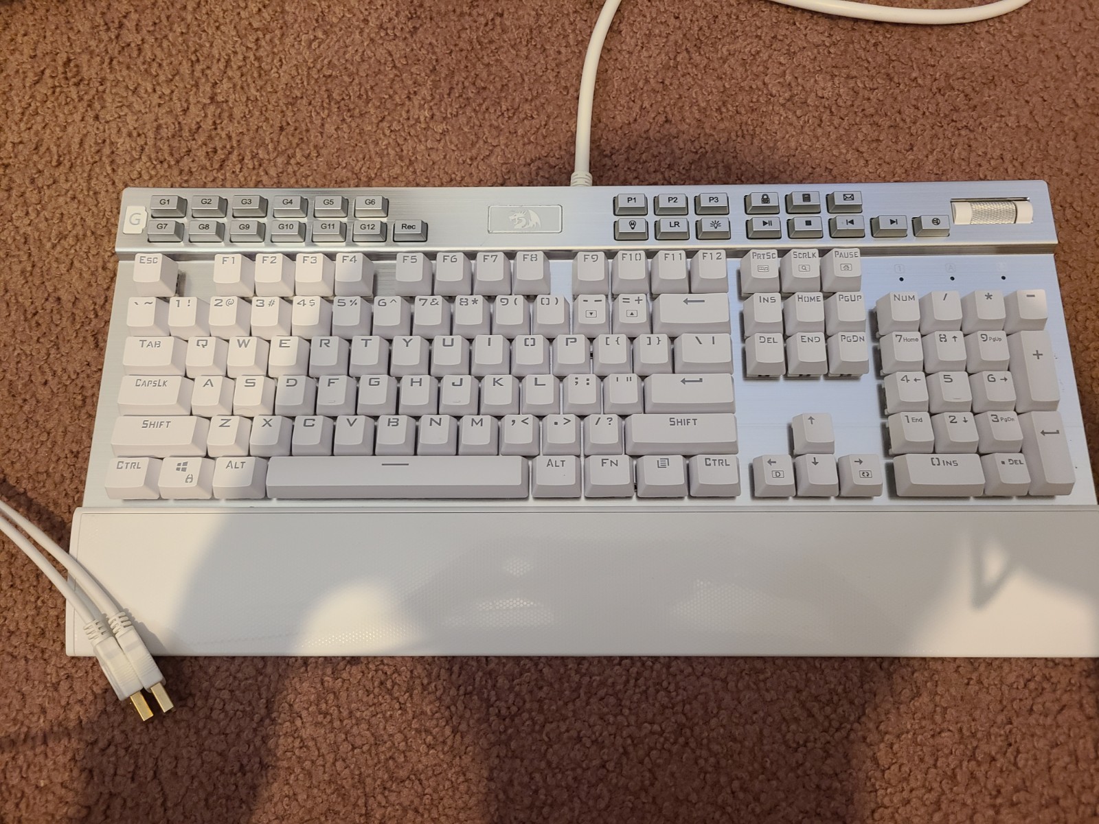 Redragon Yama K550 RGB Wired Mechanical Hotswappable Gaming Keyboard 104 Keys