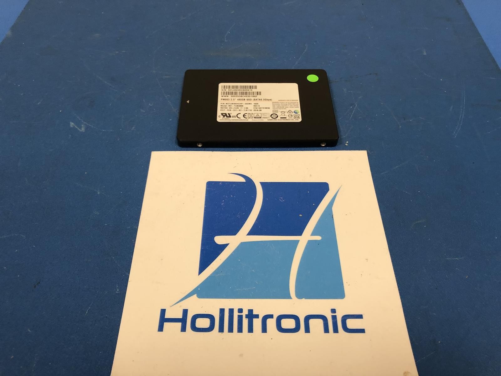 SAMSUNG PM863 MZ7LM480HCHP-00005 480GB 2.5" SATA III 6GB/S SSD 100% HEALTH