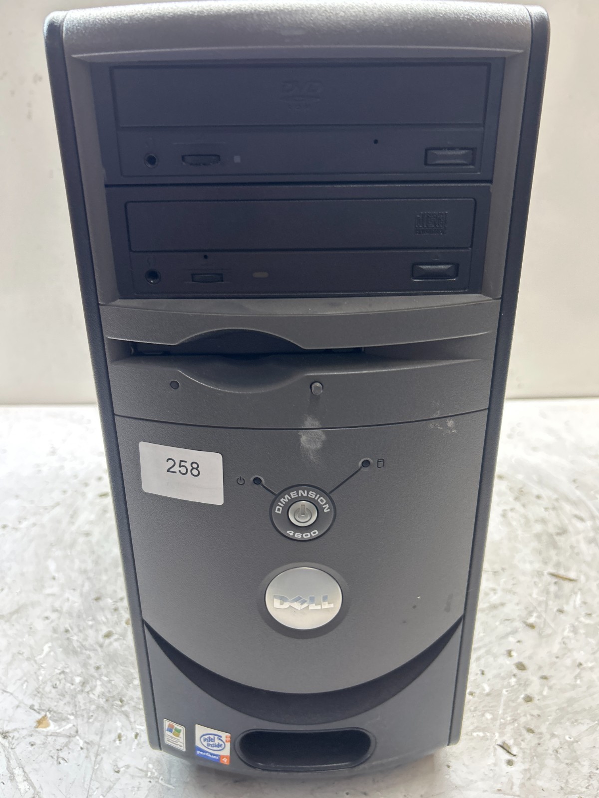Dell Dimension 4600 Intel Pentium 4 2.60GHz 2GB NO HDD