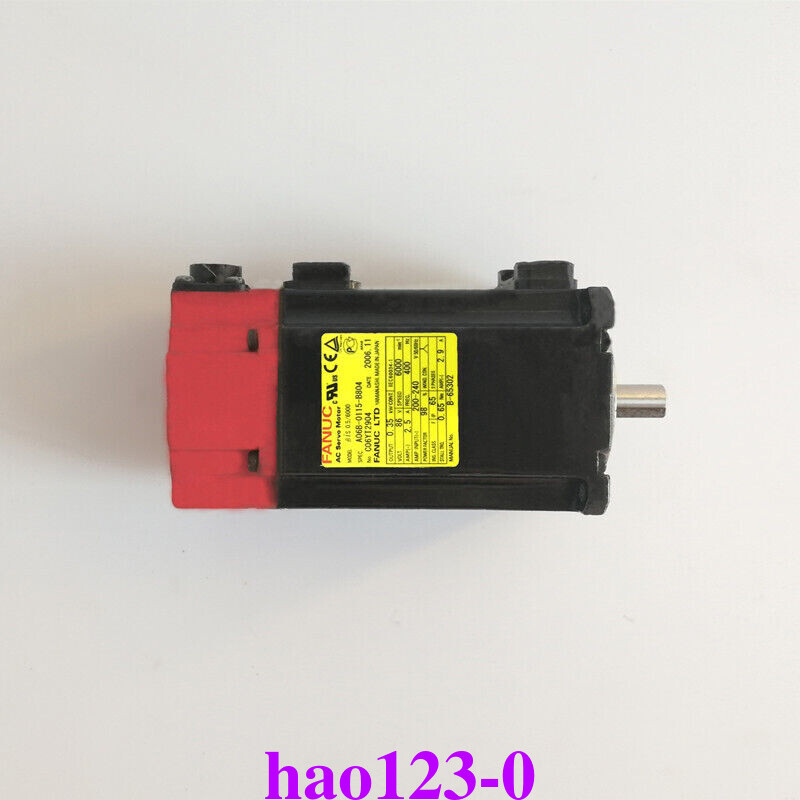 FANUC A06B-0115-B804 SERVO MOTOR A06B0115B804 EXPEDITED SHIPING(UPS/FedEx) NEW
