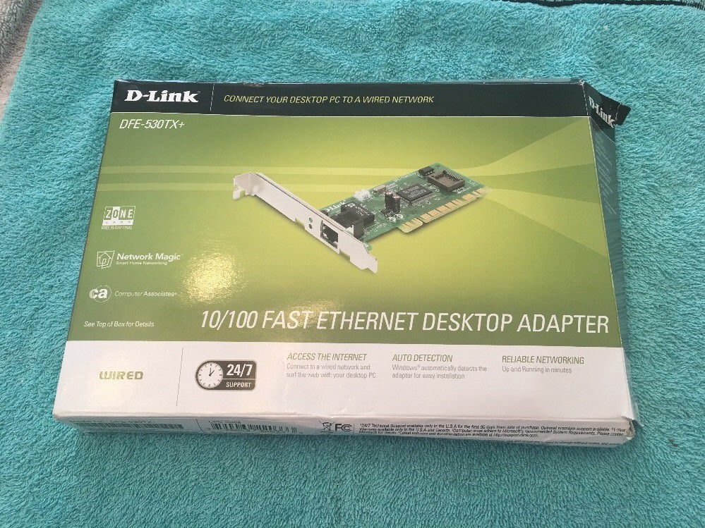 D-link 10/100 Fast Wthernet Desktop Adapter