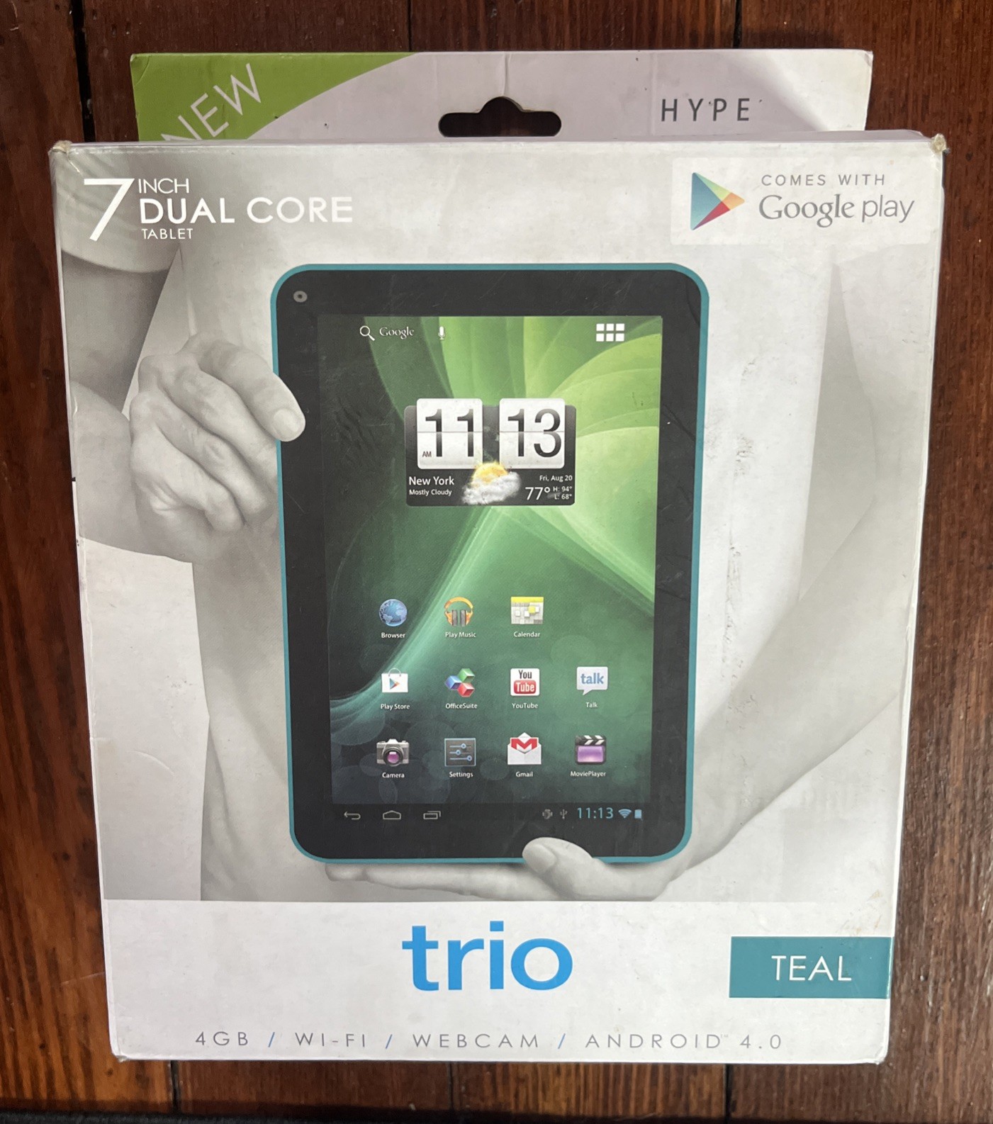 Trio Stealth G2 Bundle 4 GB Dual Core Tablet, Teal - 7 inches Hype | PARTS ONLY