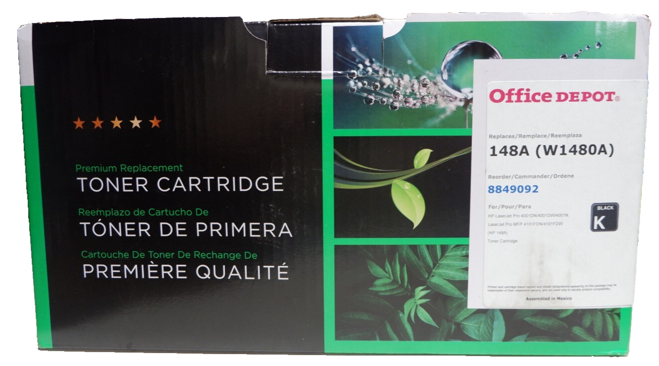Office Depot Premium Replacement Toner Cartridge-148A (W1480A)  HP -Laser jet