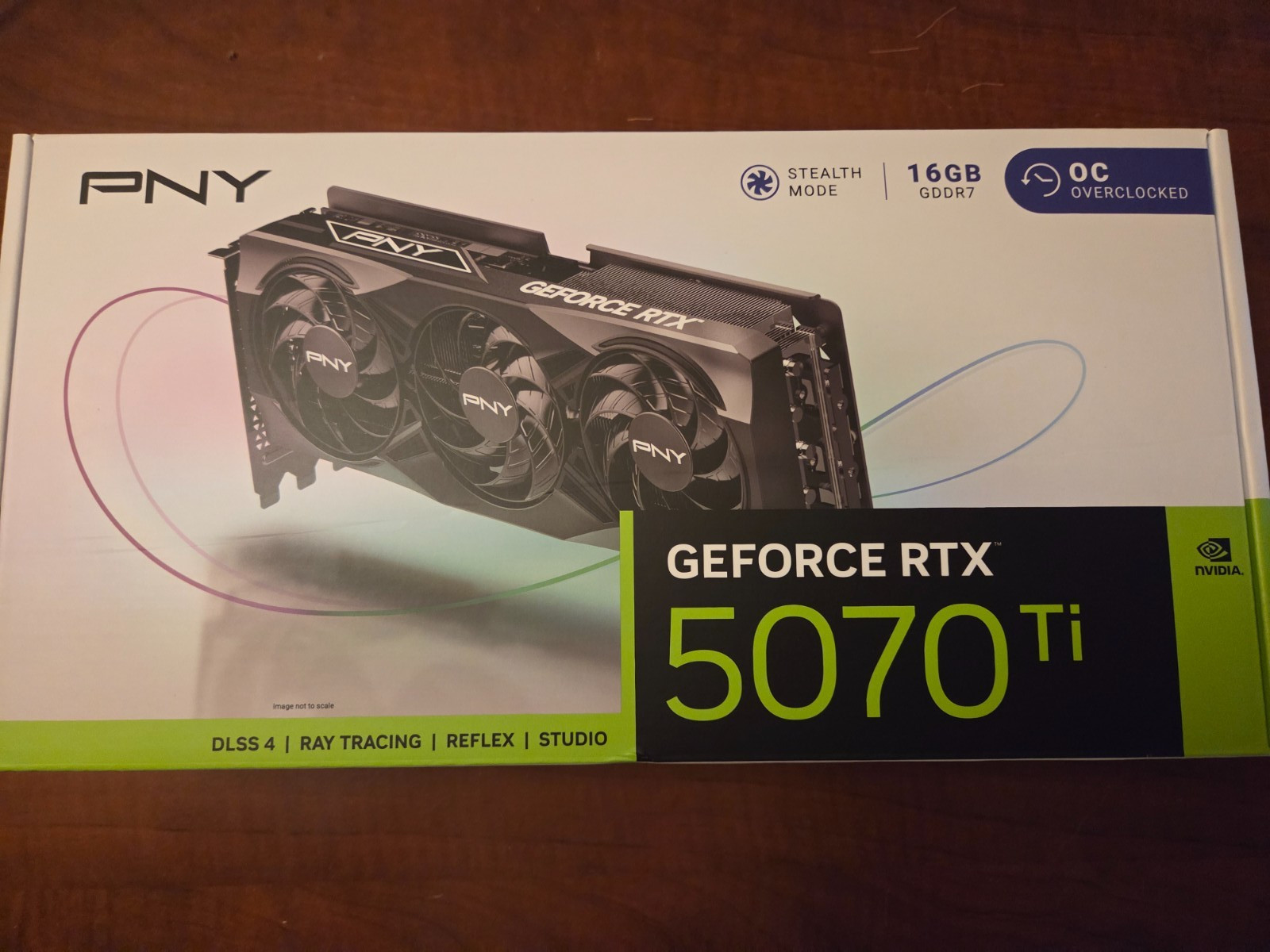 PNY GeForce RTX™ 5070 Ti Overclocked Triple Fan GPU