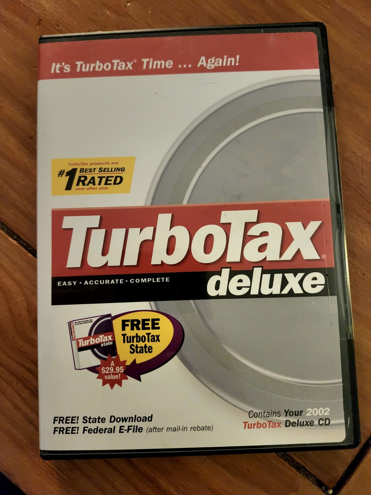 TurboTax: Deluxe (2002, Sealed)