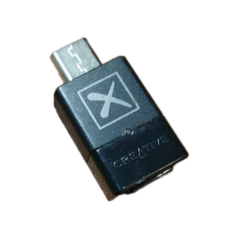 Creative BT-W4 Smart Bluetooth 5.2 Audio Transmitter USB-C Dongle SA0180 TESTED