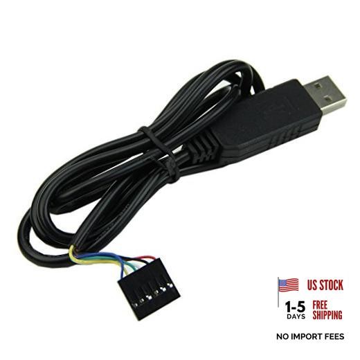 FTDI TTL-232R-5V USB to Serial Converter Cable, 5V, 6WAY