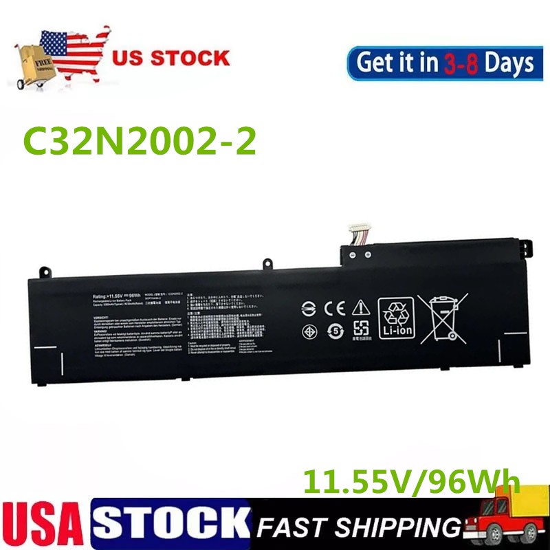 C32N2002-2 New 96Wh Battery for Asus ZenBook Pro 15 Flip OLED series