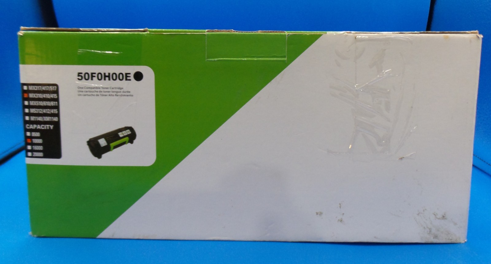 Lexmark Compatible 50F0H00E Black High Yield Toner Cartridge MX310, MX410, MX415
